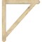 Ekena Millwork Traditional Craftsman Rough Sawn Bracket, Douglas Fir, 4"W x 40"D x 44"H BKT04X40X44TRA04RDF - alternate 4